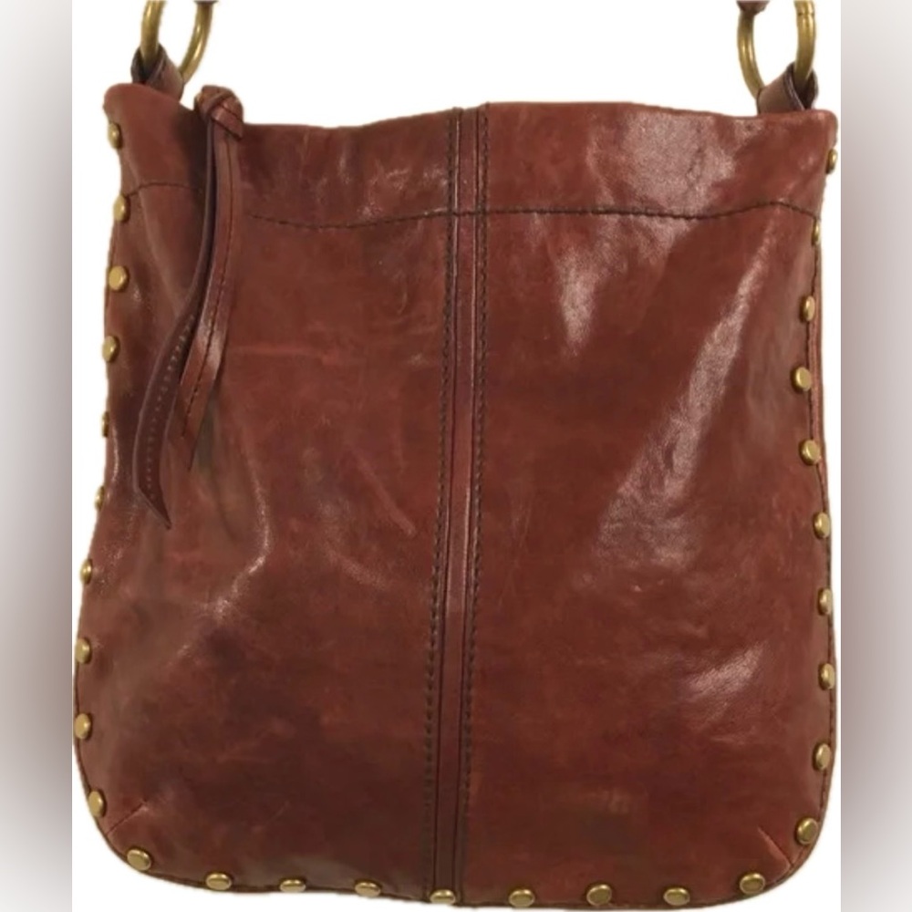 Fossil Long Live Vintage Tan Leather Crossbody Bag Purse Adjustable Strap Boho